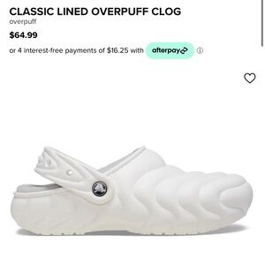 CLASSIC LINED OVERPUFF CLOG Crocs